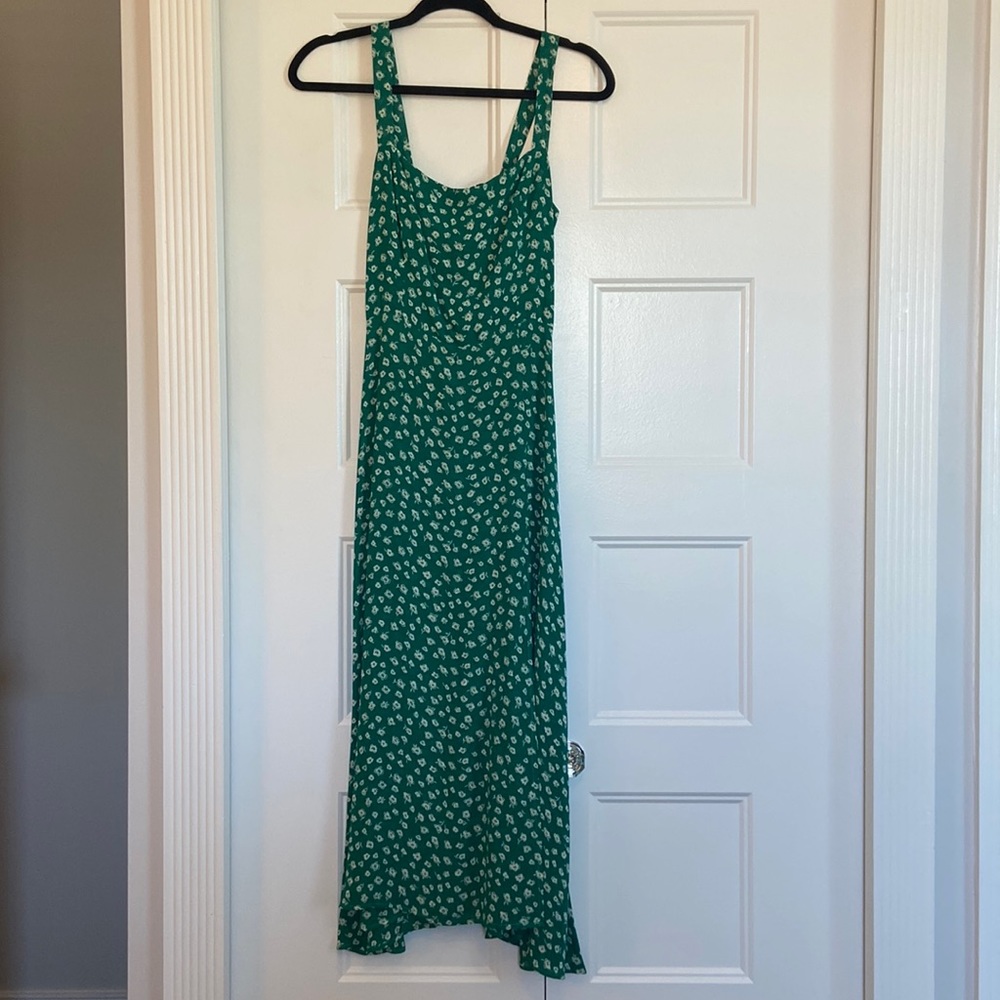 Reformation Nectarine Dress in Cleo color